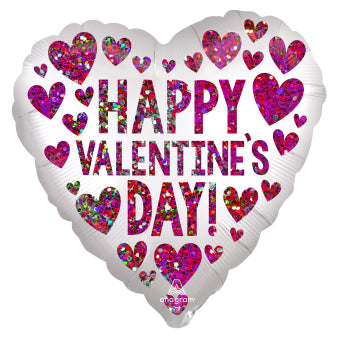 სტანდარტული ბუშტი Satin Luxe Happy Valentines Day