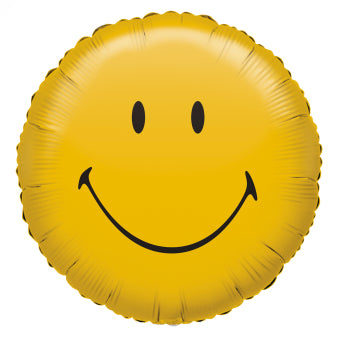 Foil balloon Smiley 43 cm