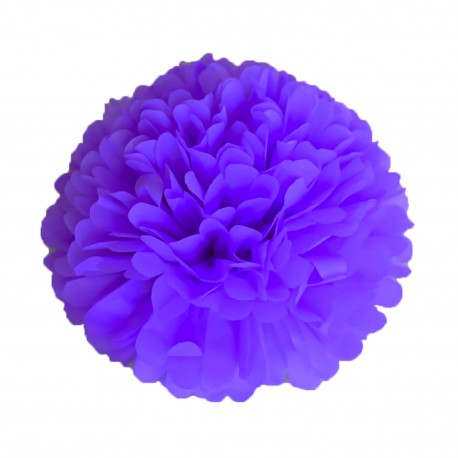 Pompons of different colors 15 cm