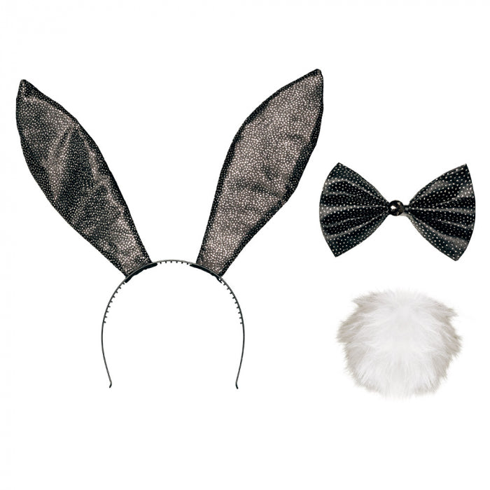 Rabbit set (waist, bow tie and tail)