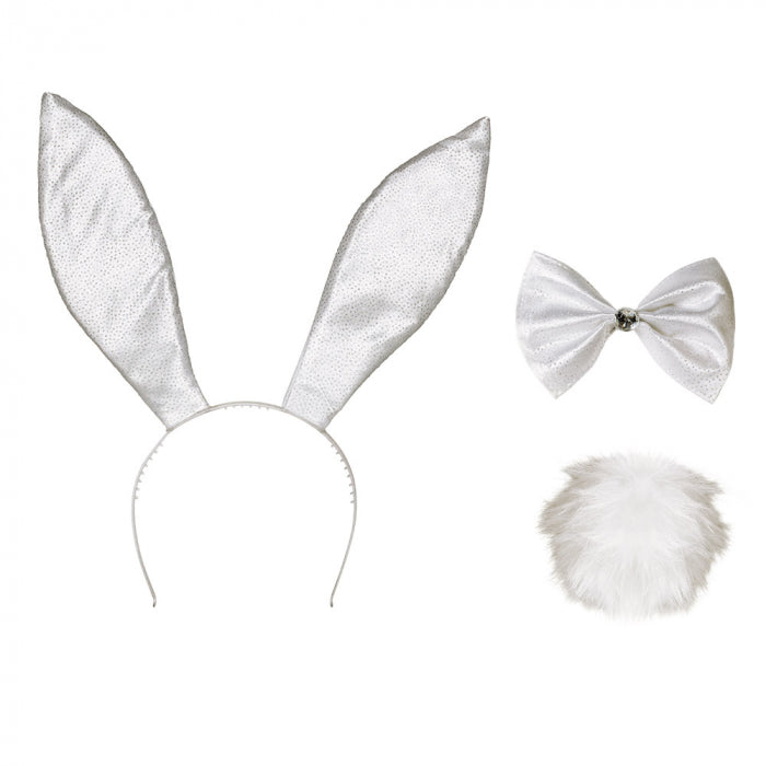 Rabbit set (waist, bow tie and tail)