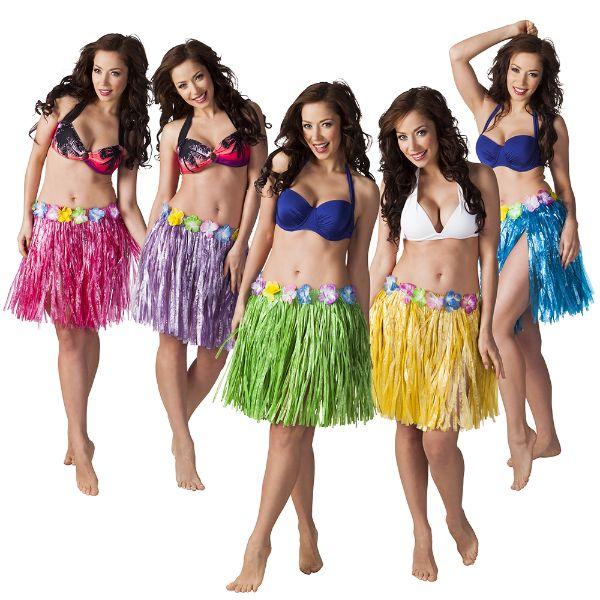 Hawaiian skirt ჰავაის ქვედაბოლო ფერადი 45 სმ