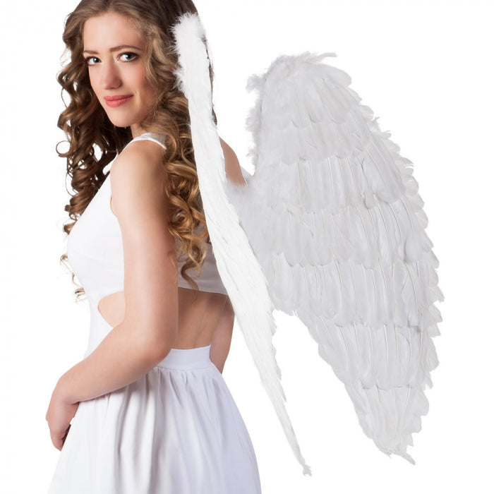 Angel wings white 87x72 cm