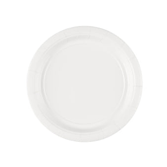 Plate 8 pieces white 17.7 cm