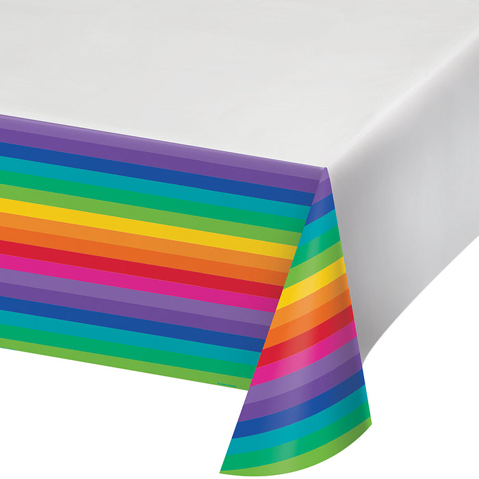 Table cover rainbow 137x223 cm