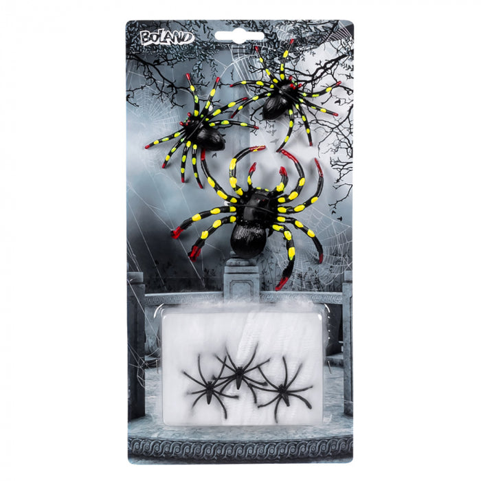 Spider set (spider 5 g with 6 spiders)