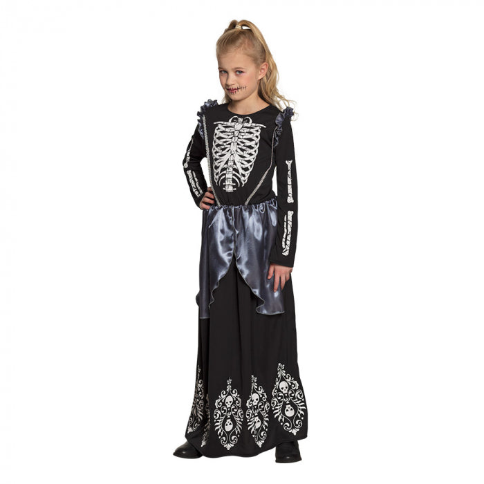 Children's costume queen skeleton for different ages
