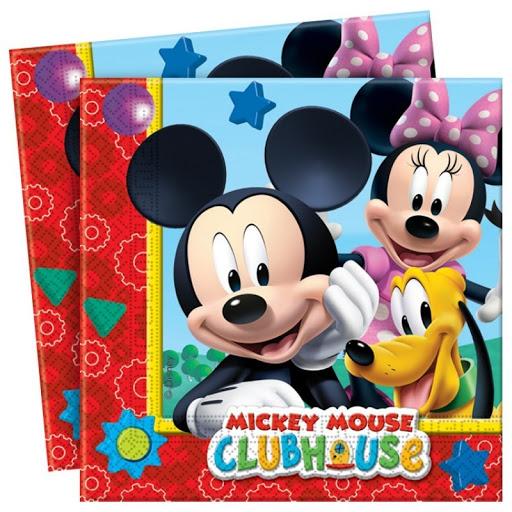 Napkins Mickey Mouse Party