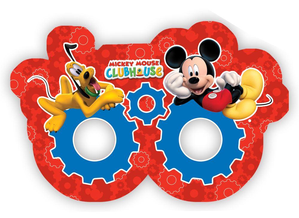 Paper Masks Mickey Party