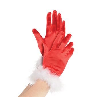 Gloves Mrs Clause One Size