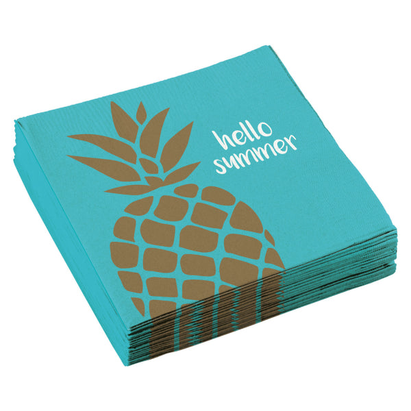Paper napkin with pineapple 20 pcs 33x33 cm