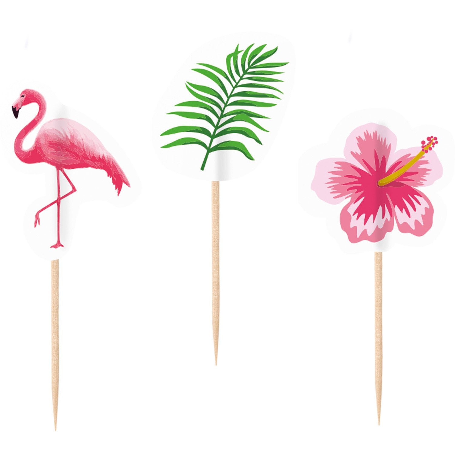 Wooden sticks Flamingo 20 pcs