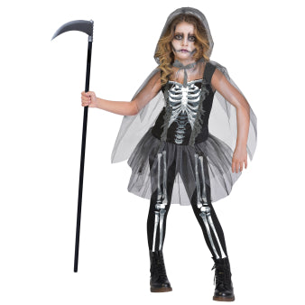 Costume skeleton Reaper for different ages