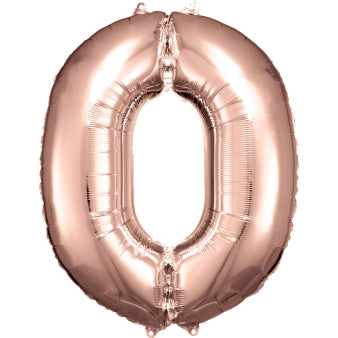 Copper Foiled Helium Balloon Figures 83 cm