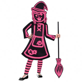 Gid stick witch child costume for different ages
