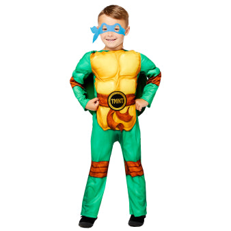 საბავშვო კოსტუმი Mutant Ninja Turtles დელუქსი სხვადასხვა ასაკისთვის