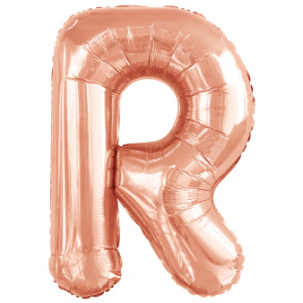 Foil balloon letters Rose Gold 86 cm