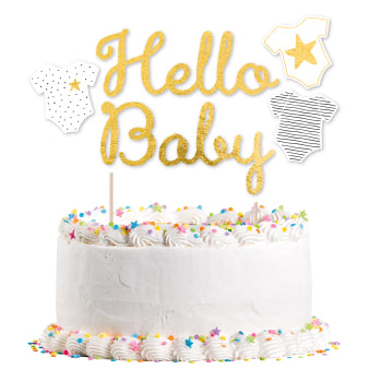Cake decoration Hello Baby
