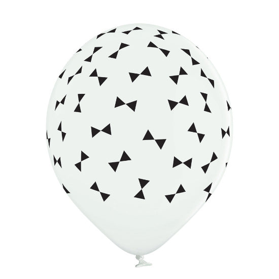 Latex balloon with ties 1pc