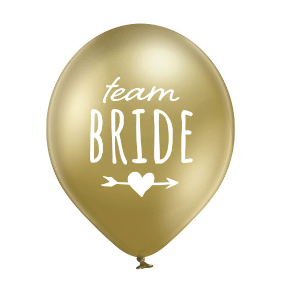 Latex chrome balloons Bride to Be 1pc