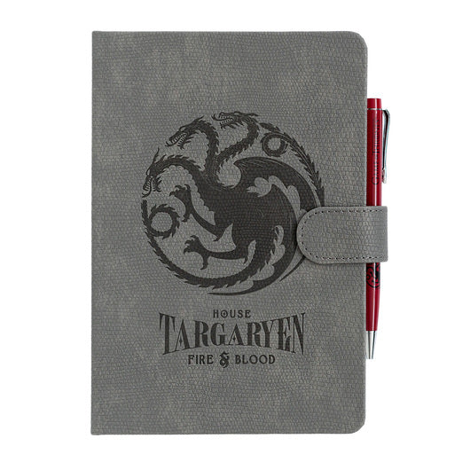 Notebook with pen GAME OF THRONES HOUSE TARGARYEN A5