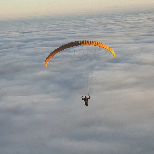 Paragliding adventure