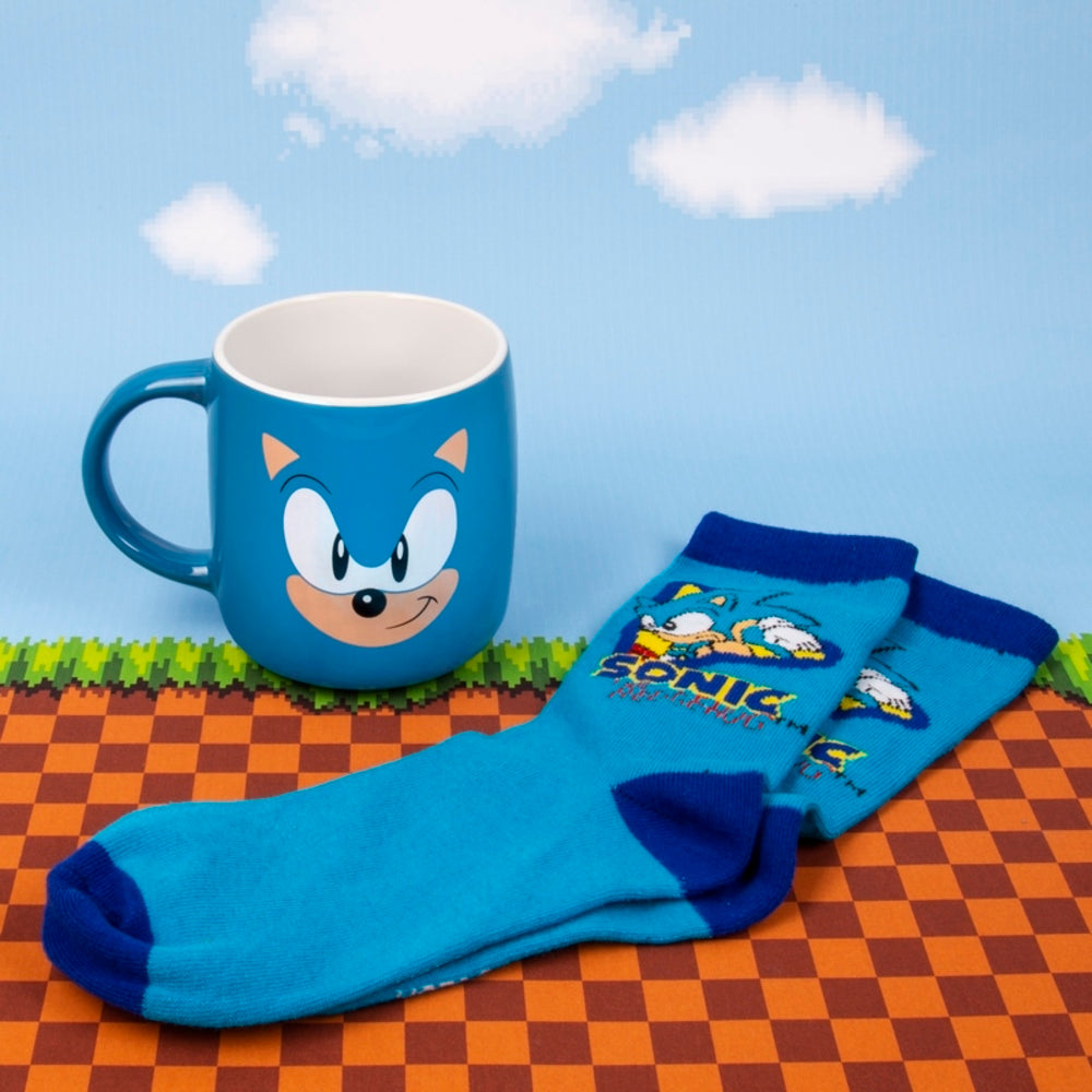Cup and socks set SONIC