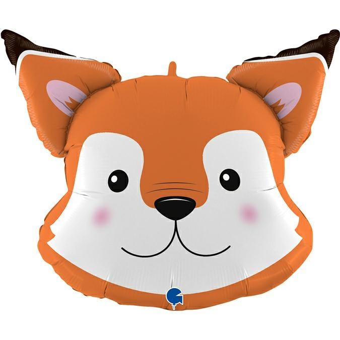 Balloon fox head