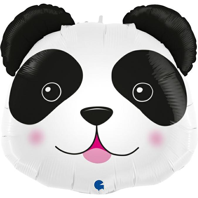 Balloon panda head 74 cm