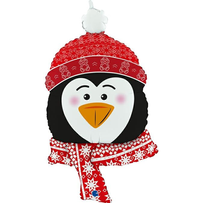 Foil balloon funny penguin 86cm