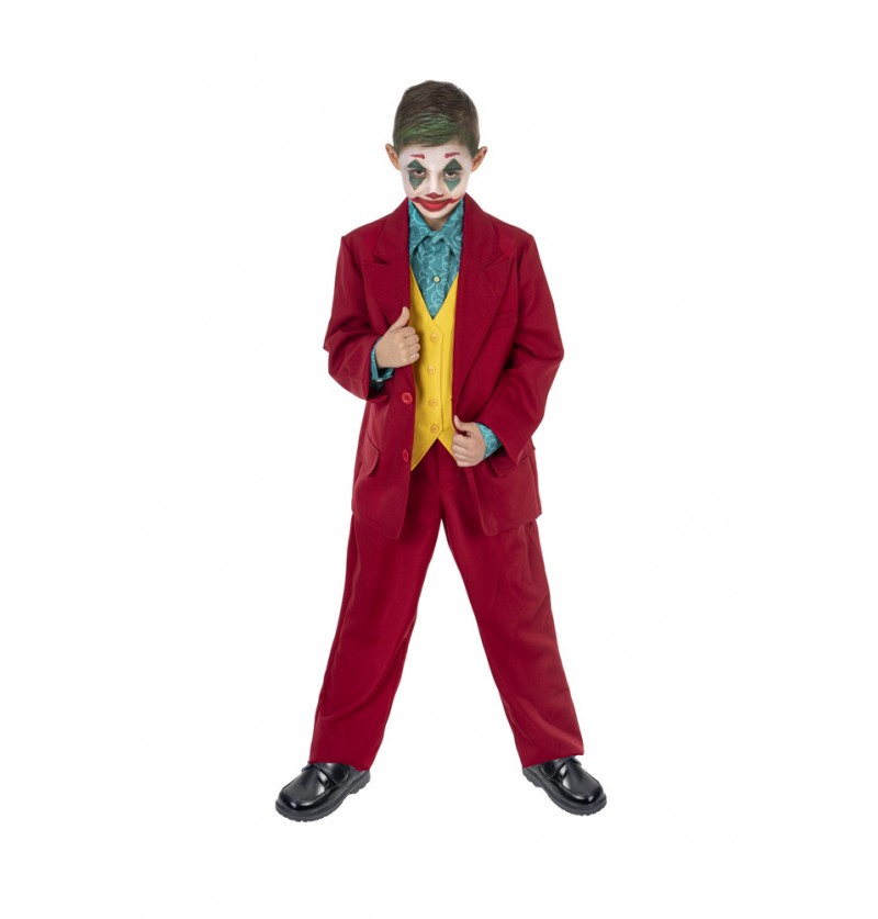 Crazy clown-Joker costume