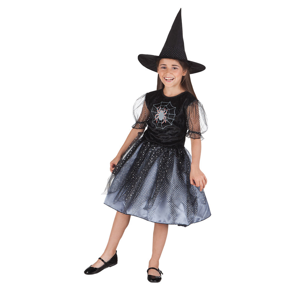 ბავშვის კოსტუმი Spider witch (10-12 წელი)