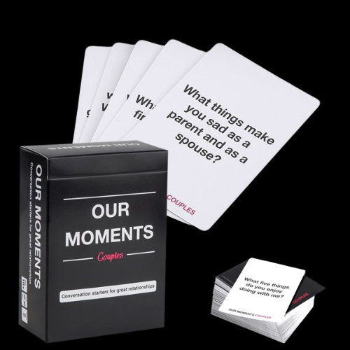 Fun card game Our Moments
