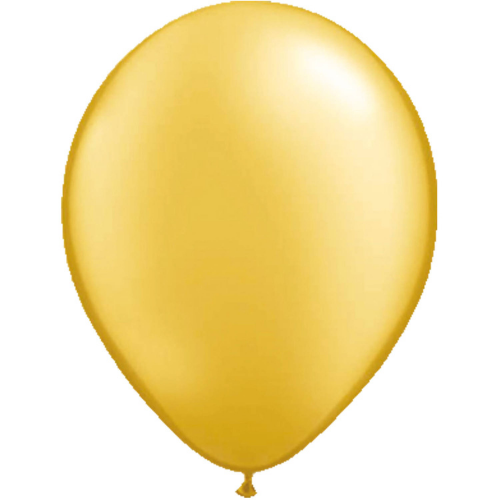 Golden latex balloon 13cm 20pcs pack