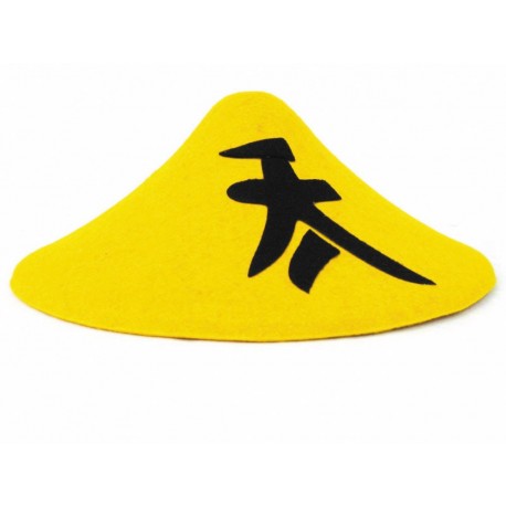 Chinese hat yellow