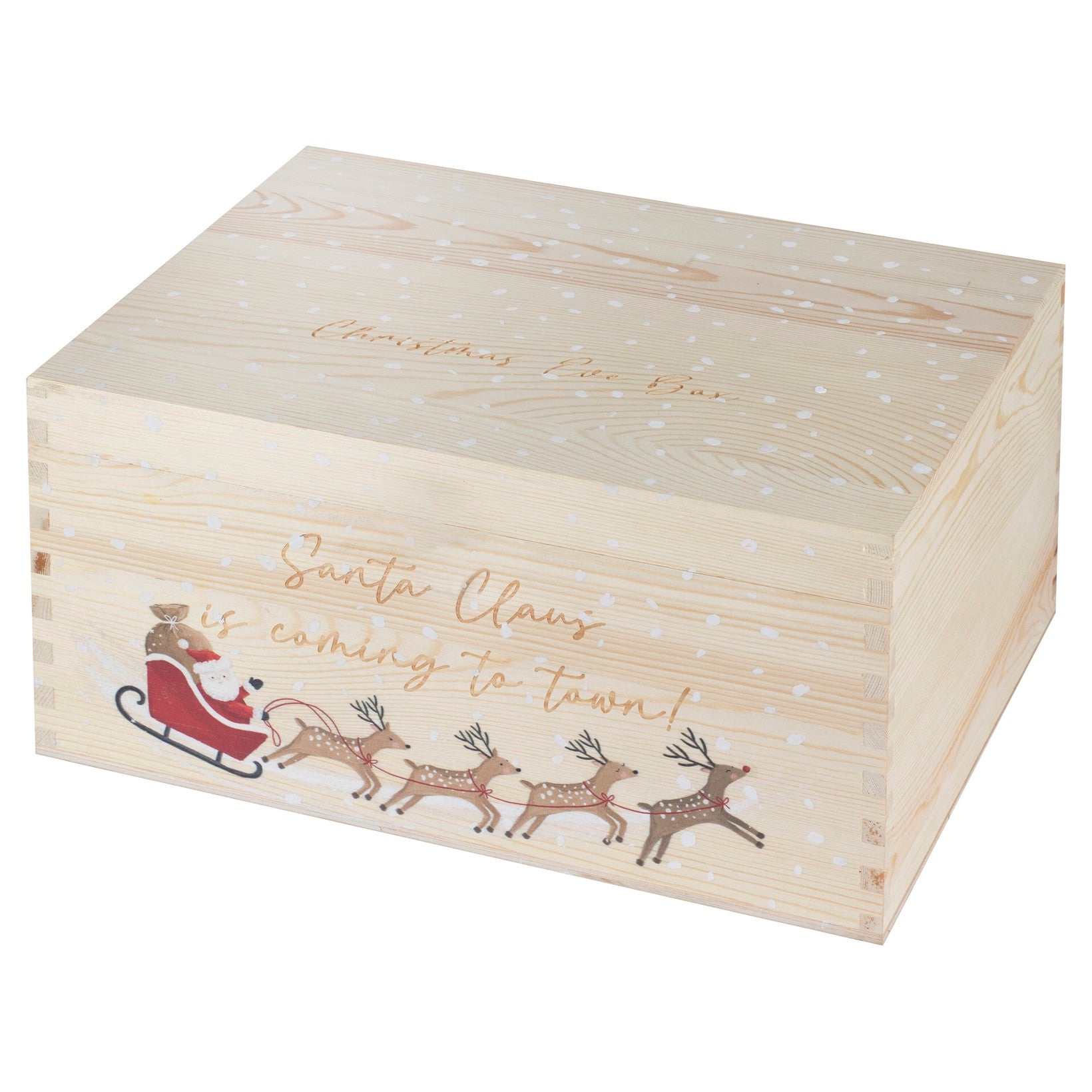 Personalized Lettering Gift Box Wooden 4cm (H) x 28cm (W) x 21cm (D)