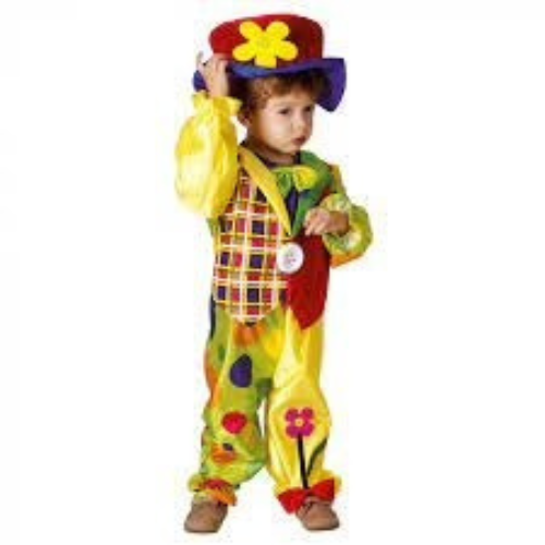 Children's costume chef clown 3-4 years