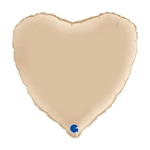 Foil heart balloon 43 cm