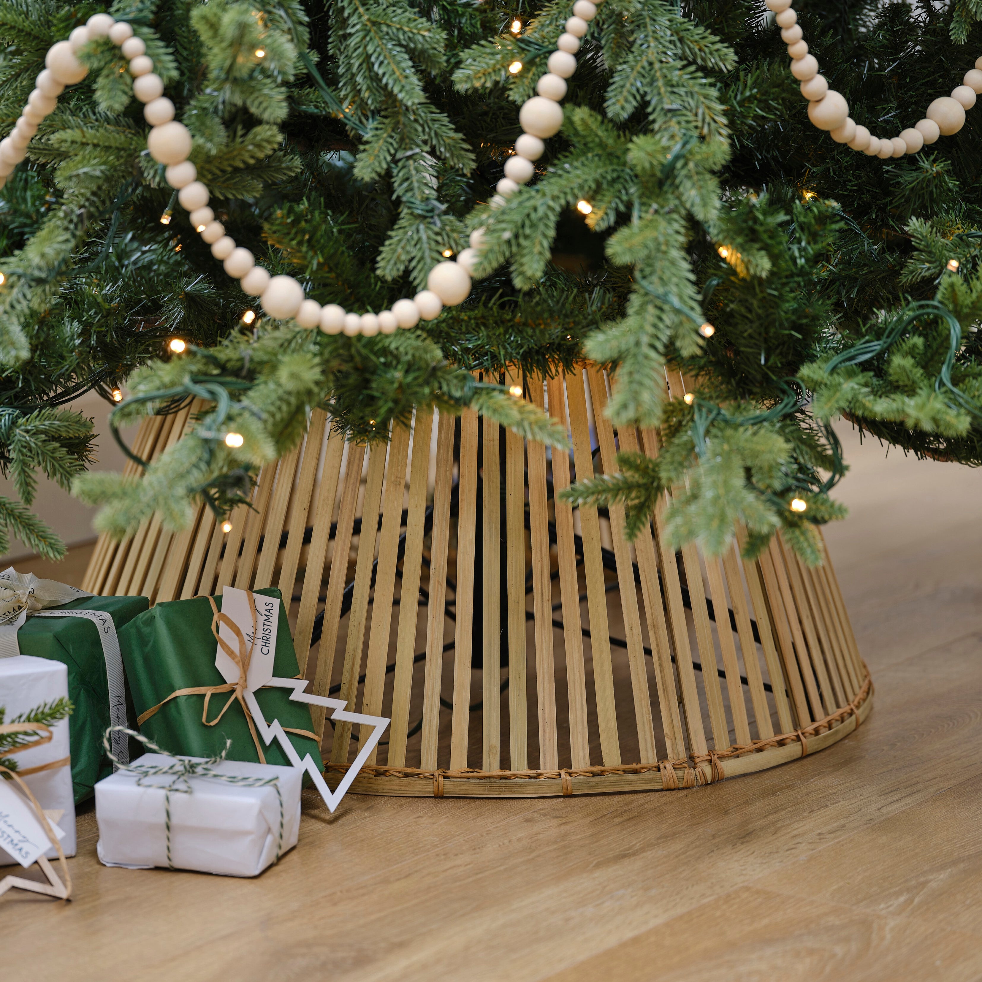 Christmas Tree Dress Bamboo 32cm (H) x 50cm