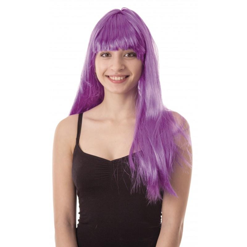 Straight long colorful wigs