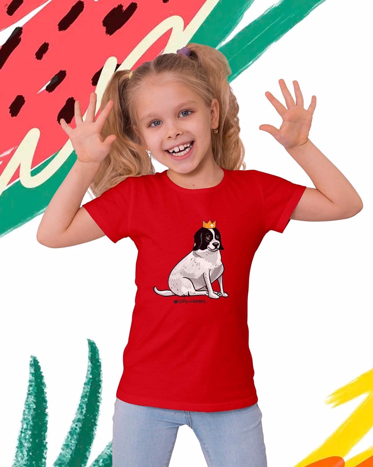 Children's t-shirt kupata of different colors